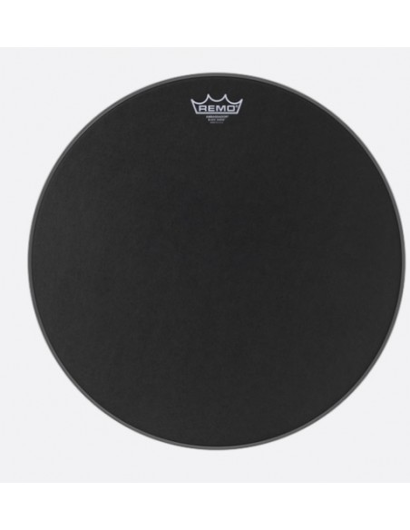 Remo BA-0818-ES Ambassador Black Suede 18