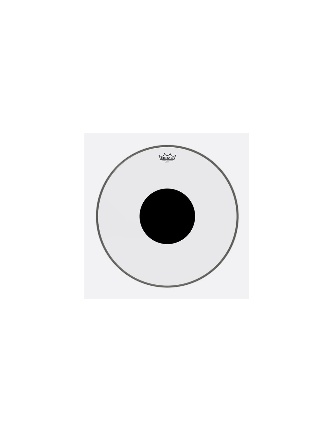 Remo CS-1322-10 Controlled Sound Top Black Dot Clear Bass 22