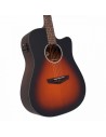D'ANGELICO PREMIER BOWERY LS SATIN VINTAGE SUNBURST
