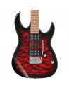 IBANEZ GRX70QA TRB Transparent Red Burst