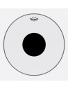 Remo CS-0318-10 Controlled Sound Top Black Dot Clear 18