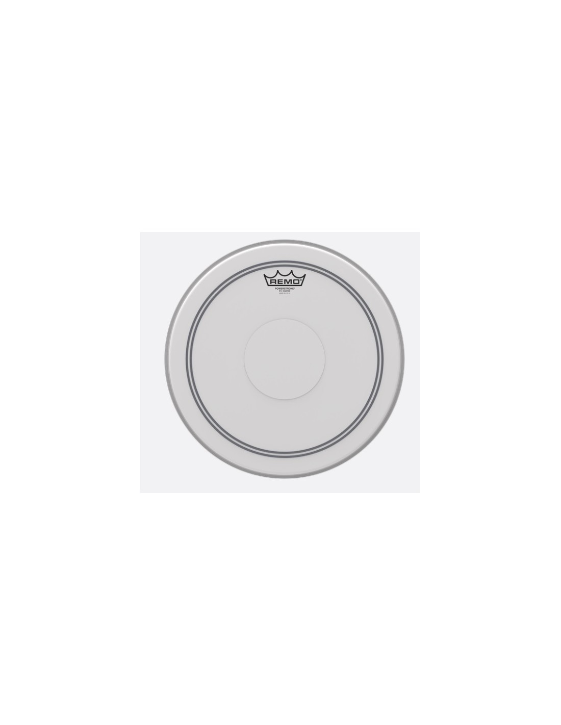 Remo P3-0113-C2 Powerstroke P3 Coated Top Clear Dot 13