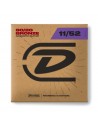 Dunlop DAB1152 Acústica 80/20 Bronce, Juego de 6, luz media