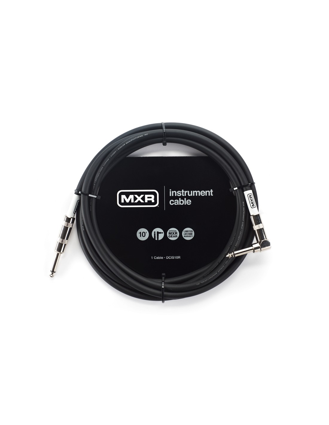 Mxr DCIS10R Cavo strumento Standard 3 Metri angolato