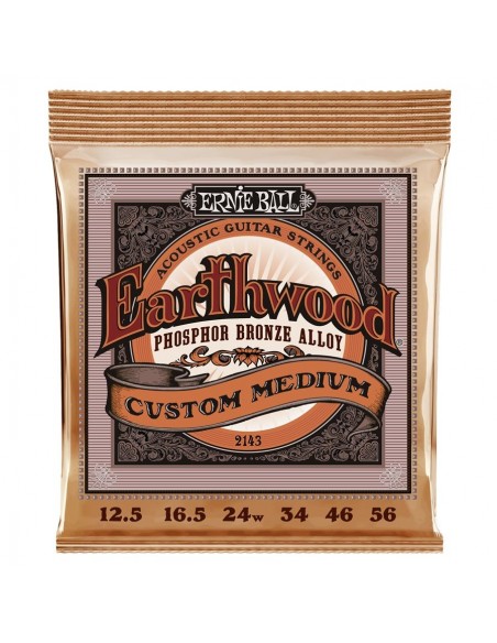 Ernie Ball 2143 Earthwood Custom Medium Phosphore Bronze