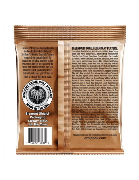 Ernie Ball 2143 Earthwood Custom Medium Phosphore Bronze