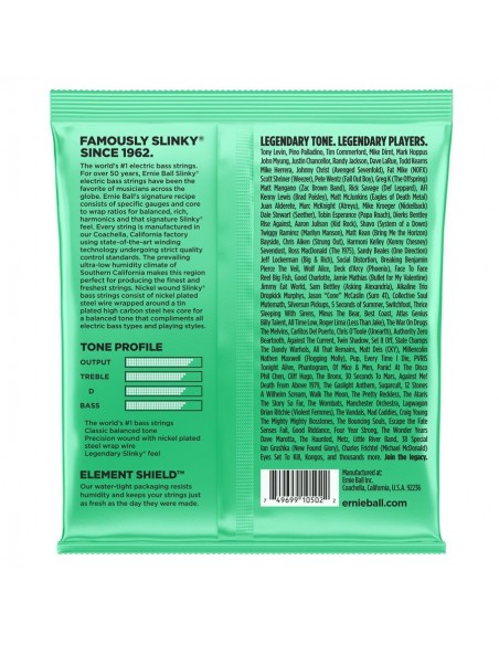 Ernie Ball 2841 Hyper Slinky Bass 40-100
