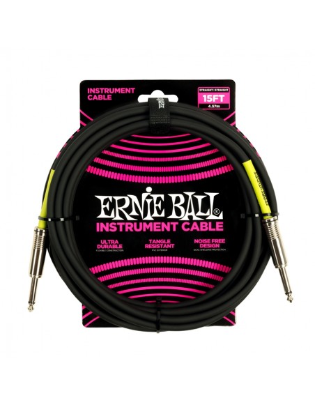 Ernie Ball 6399 PVC Straight Straight 4.5m