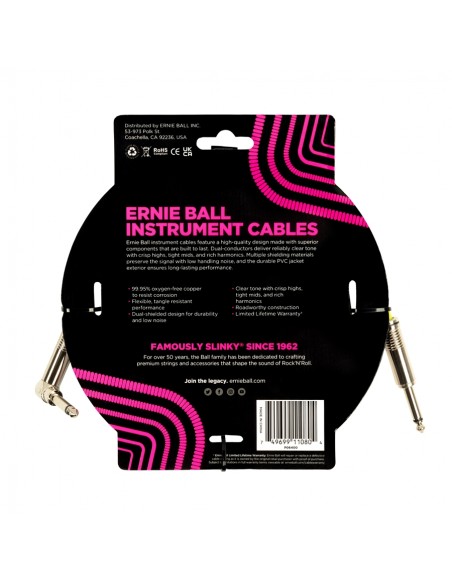 Ernie Ball 6400 PVC Straight Angle 4.5m