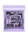 Collar Ernie Ball 3227 Ultra Slinky con cuerda, paquete de 3, 10,48
