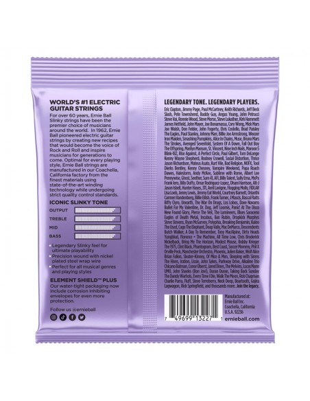 Ernie Ball 3227 Ultra Slinky Nckl Wnd 3 Pk 10 48