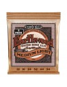 Ernie Ball 3546 Erthwd Med Light Phosphore Lot de 3 12 54