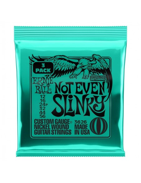 Ernie Ball 3626 Not Even Slinky Nckl 3 Pk 12 56