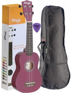 STAGG US-VIOLET UKULELE... 2