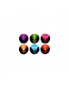 4008 Colors of Roll 1 Buttons
