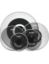 Pack de toms rock EVANS dB One Mesh Drumhead (10", 12", 16"), caisse claire 14", basse 22 "