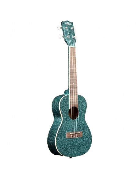 Kala KA-SPRK-AQUA Ukulele Concerto Sparkle Aqua con Borsa