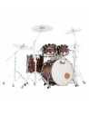 Pearl Professional Maple 4-Piece Shell Set Matte Mocha Swirl