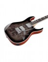 Ibanez GRG220PA1-BKB Transparent Brown Black Burst