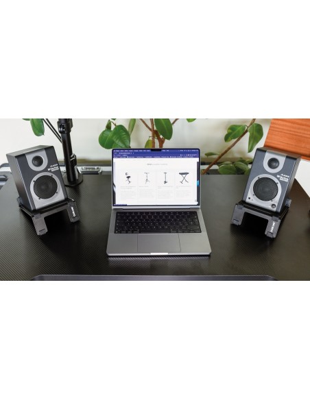MST/002 Coppia di supporti speaker desktop