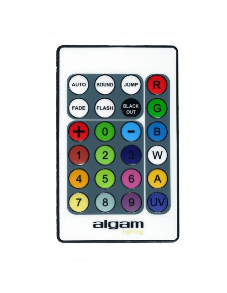 Algam Lighting SLIMPAR-710-QUAD Proiettore Par LED 7 x 10W RGBW
