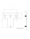 ADS/001 Adapter Plate for Nearfield Monitor