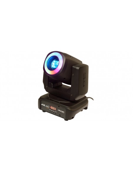 MSR60 SPOT LED 60W + Anneau LED RVB