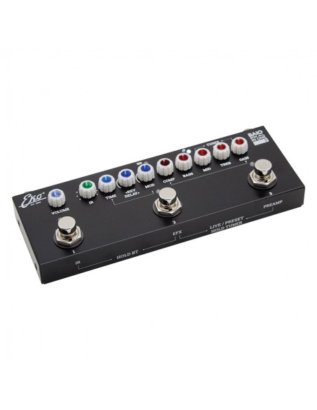 Pedal multiefectos BAIO B con IR integrado para bajo eléctrico