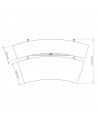 Z/630 BK 2 Shelf Workstation