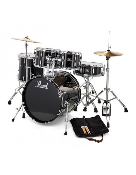 Pearl Roadshow RS-525SC/C 31 Jet Black con Piatti Sabian