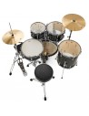 Pearl Roadshow RS-525SC/C 31 Jet Black con Piatti Sabian