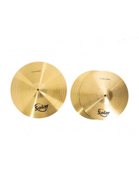 Pearl Roadshow RS-525SC/C 31 Jet Black con Piatti Sabian