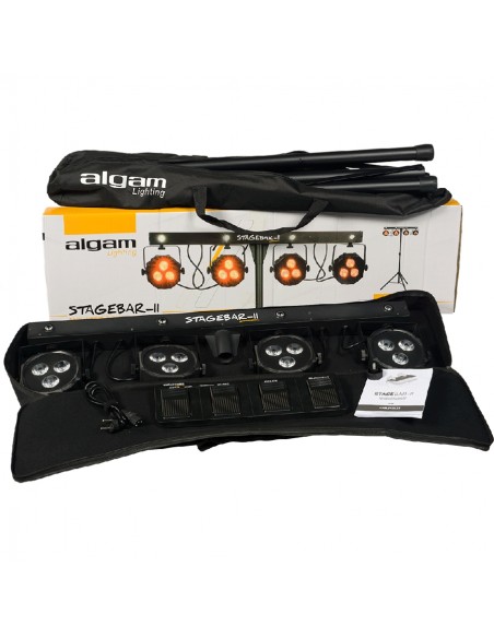 Kit d'éclairage LED DMX STAGEBAR-II