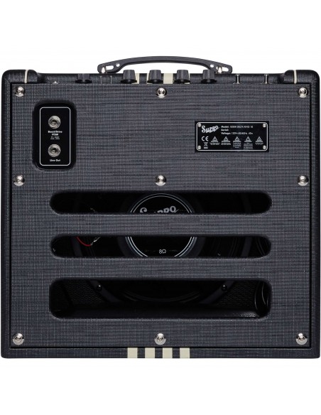 Supro Delta King 10 Black & Cream