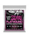 Ernie Ball 2593 Slinky Flatwound El Guit 9-42