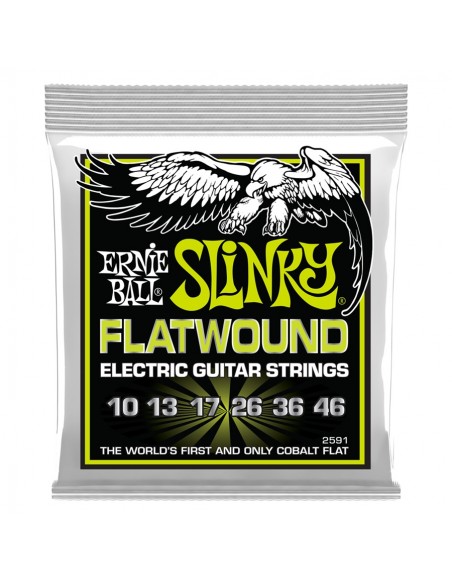 2591 Slinky Flatwound El Guit 10-46