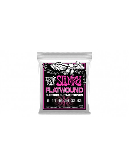 2593 Slinky Flatwound El Guit 9-42