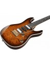 Ibanez AZ47P1QM-BIB Black Ice Burst