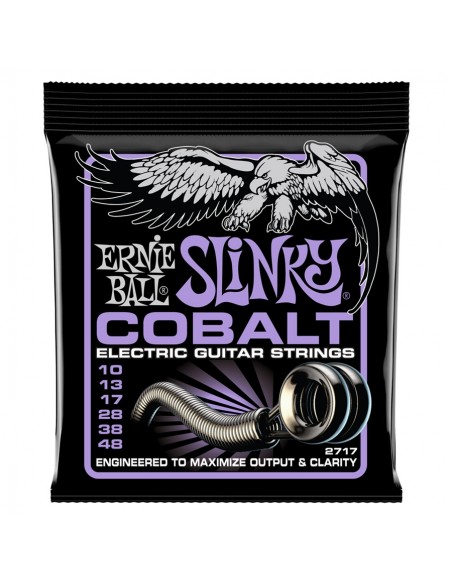 Ernie Ball - 2717 Ultra Slinky Cobalt Guitar 10-48