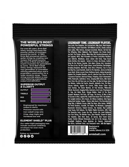 Ernie Ball 2738 Power Slinky Cob 5 Bass 50-135