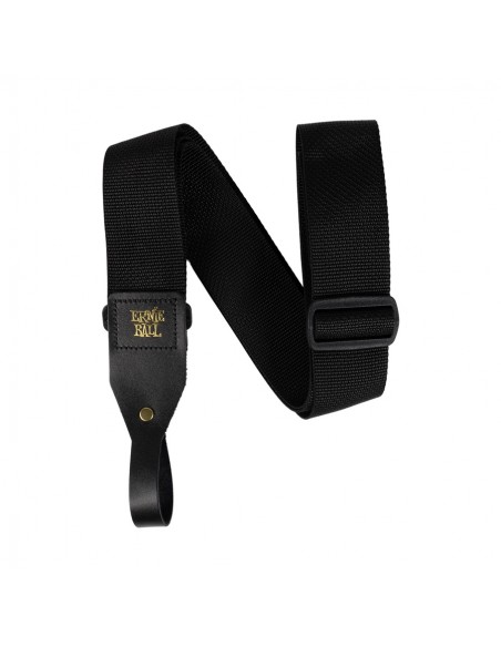 Ernie Ball 5365 Polypro Acoustic Gtr Strap Black