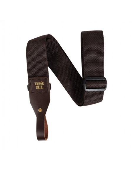 Ernie Ball 5366 Polypro Acoustic Gtr Strap Brown