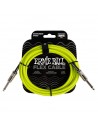 Ernie Ball 6414 Flexkabel, grün, 3 m