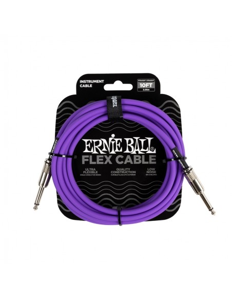 Ernie Ball 6415 Flex Cable Purple 3m