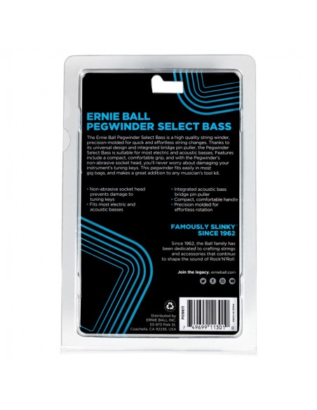 Ernie Ball 9611 Pegwinder Select Bass