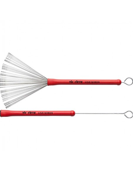 Vic Firth AB-LW Live Wires Spazzole retraibili