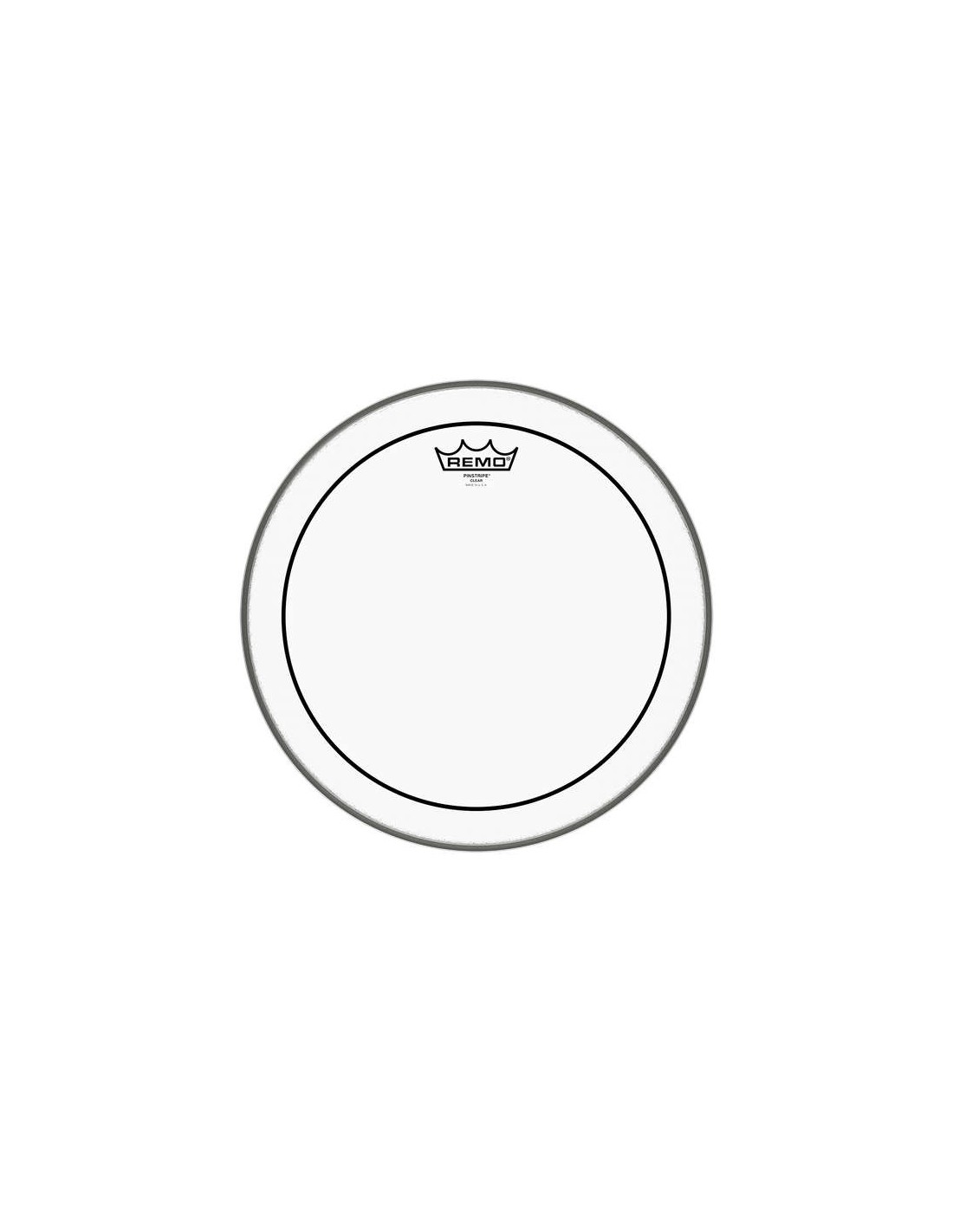 Remo PS-0318-00 Pinstripe Clear pelle battente trasparente da 18