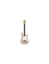 Silver Sky Moc Sand Satin Rosewood