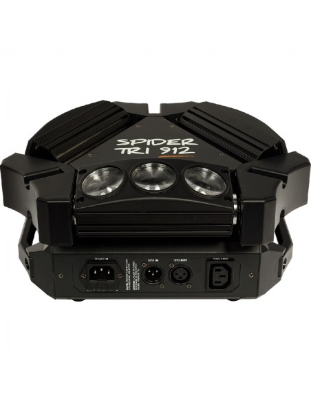 SPIDER-TRI-912 Motorisierte Mini-Beambars 9x12W