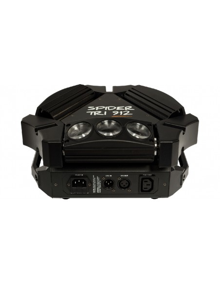 SPIDER-TRI-912 Mini Barre Motorizzate Beam 9x12W